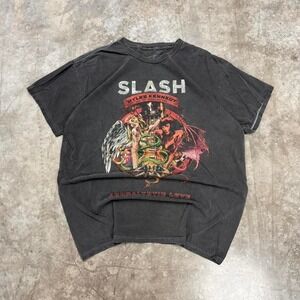 Vintage Y2K Faded Slash "Apocalyptic Love" Album Cover Tee Size M
